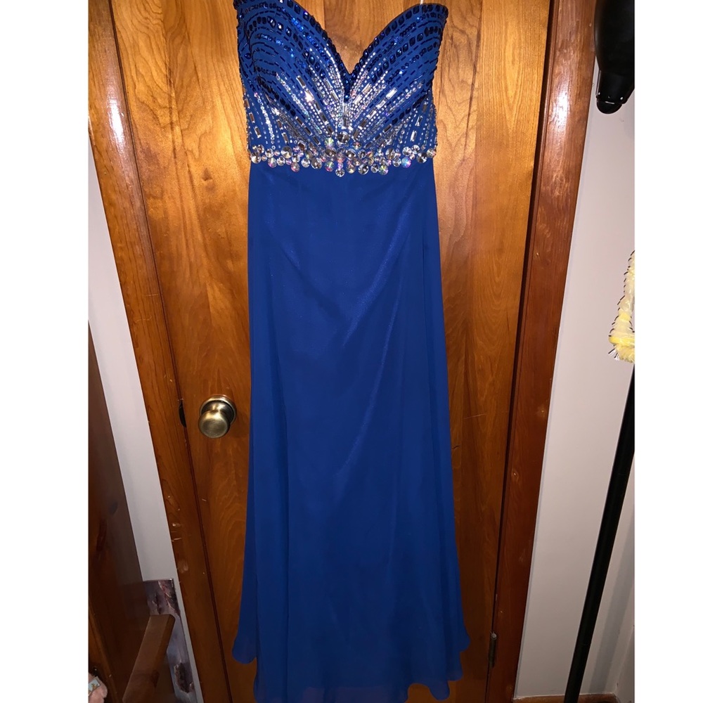 Blue Prom Dress